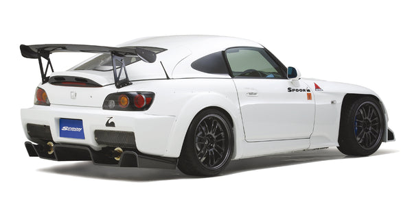 SPOON 3DGT WING FOR HONDA CIVIC FD2 K20A 84112-FD2-000 - Black