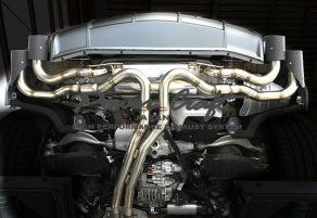 POWER CRAFT HYBRID EXHAUST MUFFLER SYSTEM BLACK TAIL FOR LAMBORGHINI URUS P-LA290101-BKT