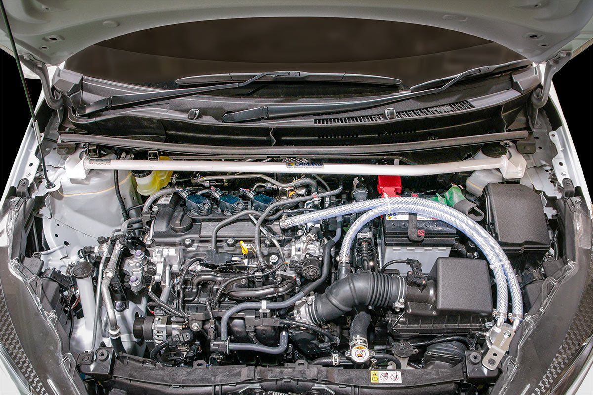 OKUYAMA STRUT TOWER BAR STEEL FRONT For TOYOTA YARIS MXPA10 KSP210 611-061-0