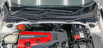 OKUYAMA CARBING STEEL STRUT TOWER BAR For HONDA CIVIC FK8 (Export) 611 245 1