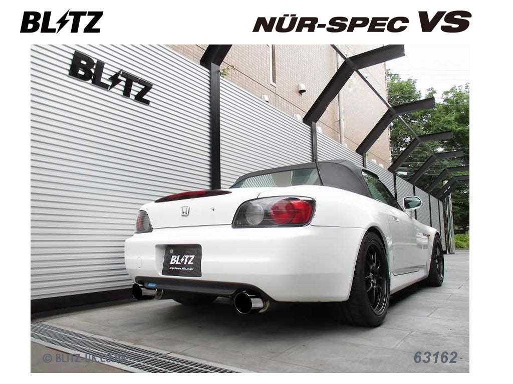 BLITZ NUR-SPEC VSR EXHAUST  For HONDA S2000 AP1 F20C 63162V