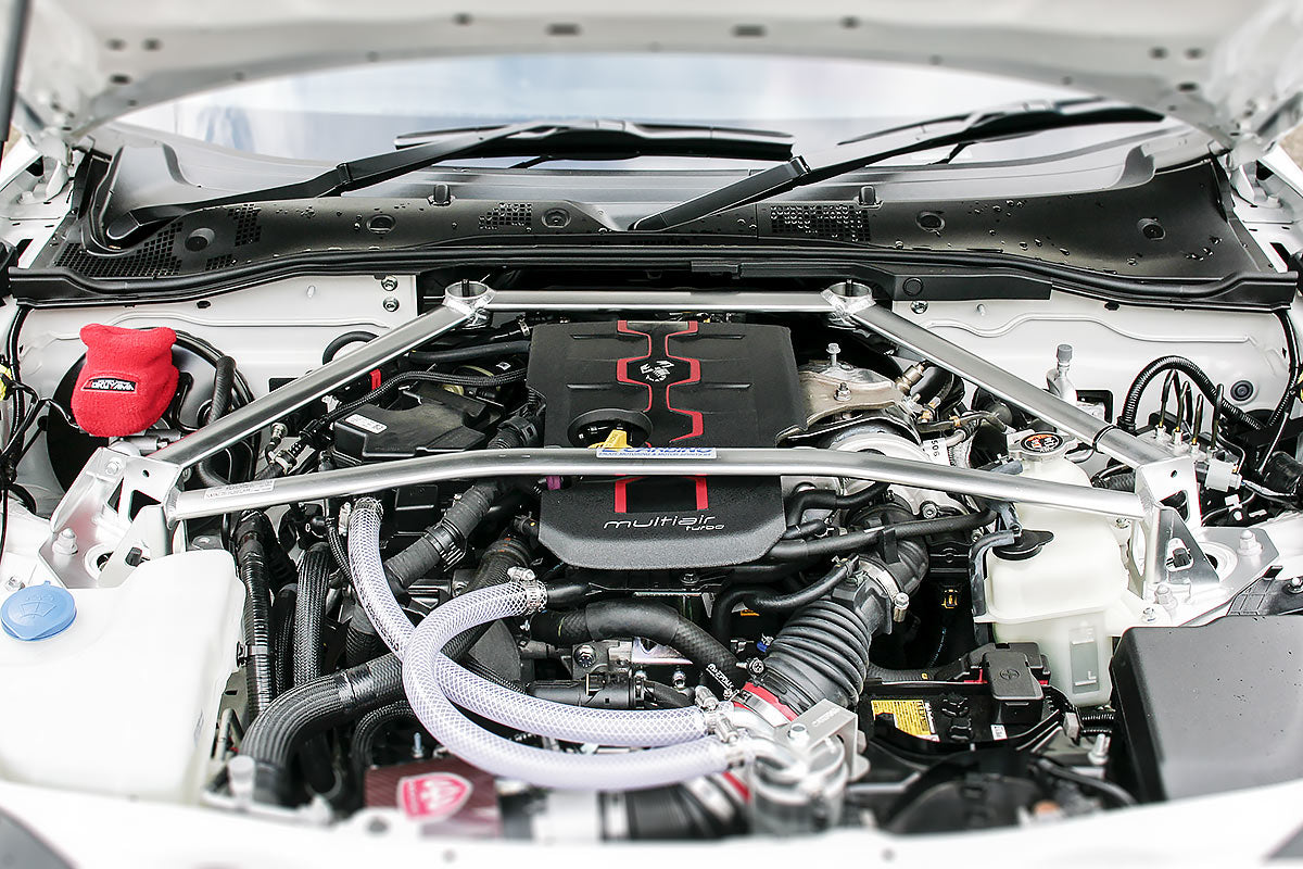 OKUYAMA STRUT BAR ALU Fr II MCS For ABARTH RF 124 ND5RC NDERC CBA-NF2EK 642-426-1