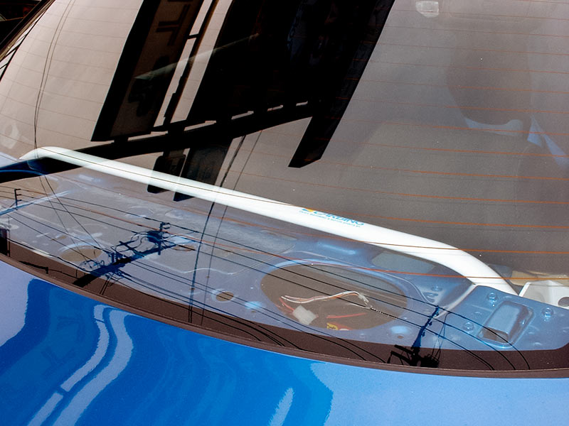 OKUYAMA STRUT TOWER BAR STEEL REAR I For SUBARU IMPREZA GC8 651-502-0