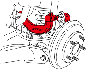 AMTECS CAMBER ADJUSTABLE REAR UPPER ARM FOR HONDA CIVIC FC1 FK7 FK8 ACCORD CV CR-V RW 67476