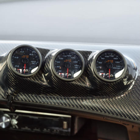 RESULT JAPAN TRIPLE METER HOOD 60Φ MADE OF CARBON FOR HONDA S660 JW5