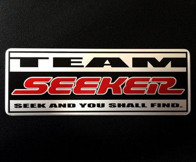 SEEKER TEAM SEEKER OFFICIAL METAL STICKER FOR  90000-TSK-000
