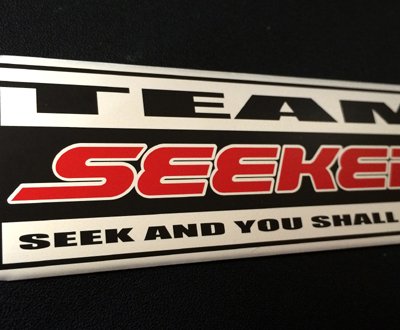 SEEKER TEAM SEEKER OFFICIAL METAL STICKER FOR  90000-TSK-000