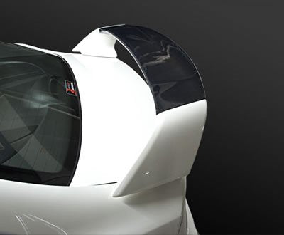 SEEKER CARBON REAR SPOILER WITH UV CUT CLEAR PAINT FOR HONDA CIVIC FD2  16020-FD2-C02