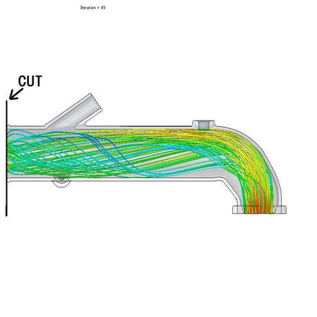 RESULT JAPAN HIGH FLOW ALUMINUM TURBO PIPE JW5 FOR HONDA S660 JW5