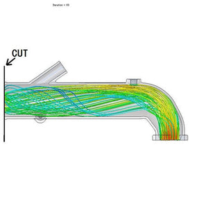 RESULT JAPAN HIGH FLOW ALUMINUM TURBO PIPE JW5 FOR HONDA S660 JW5