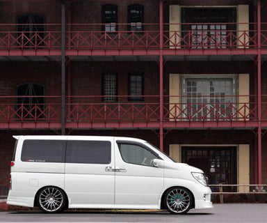 CAR MAKE T&E [ ISM] E51 ELGLAND SIDE STEP LEFT SIDE (PASSENGER SIDE) ONLY FOR  CARMAKETE-02424