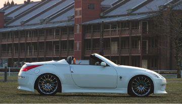 CAR MAKE T&E [VERTEX] Z33 FAIRLADY Z ROADSTAR (Z33 FAIRLADY Z) SIDE STEP LEFT SIDE (PASSENGER SIDE) ONLY FOR  CARMAKETE-02345