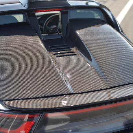 RESULT JAPAN CARBON ENGINE HOOD URETHANE CLEAR COAT FOR HONDA S660 JW5