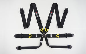 CUSCO RACING 6 POINT HARNESS SEATBELT BLACK FOR  00B CRH N6BK