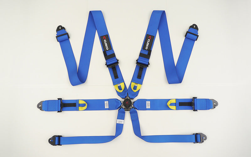 CUSCO RACING 6 POINT HARNESS SEATBELT BLUE FOR  00B CRH N6BL