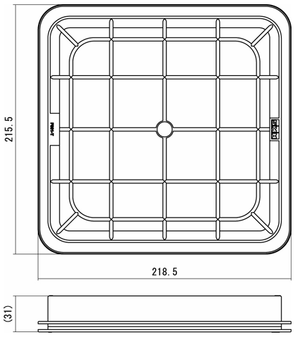 HKS SUPER HYBRID FILTER  For SUBARU FORESTER SJ5 FB20 70017-AF001