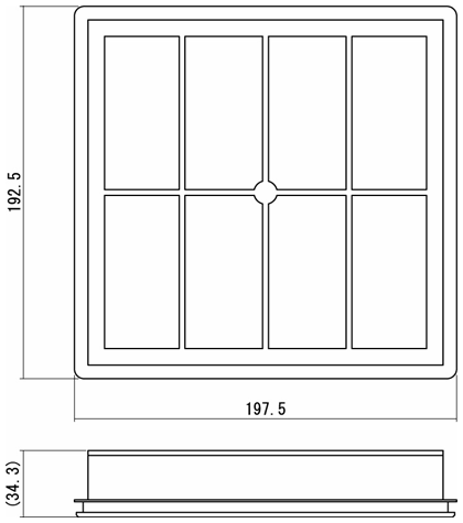 HKS SUPER HYBRID FILTER  For HONDA INTEGRA SJ EK3 D15B VTEC 70017-AH004