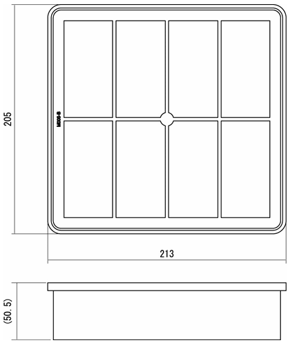 HKS SUPER HYBRID FILTER  For MITSUBISHI DION CR9W CR6W 4G63 GDI 4G94 GDI 70017-AM005