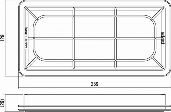 HKS SUPER AIR FILTER  For NISSAN DAYZ B21W 3B20 TURBO NA  70017-AN108