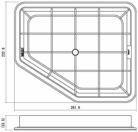 HKS SUPER HYBRID FILTER  For TOYOTA CROWN MAJESTA UZS186 UZS187 3UZ-FE 70017-AT015