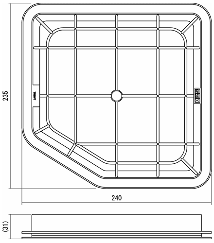 HKS SUPER HYBRID FILTER  For LEXUS GS430 UZS190 3UZ-FE 70017-AT016