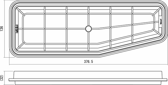 HKS SUPER AIR FILTER  For TOYOTA ALPHARD ANH10W ANH15W 2AZ-FE 70017-AT114