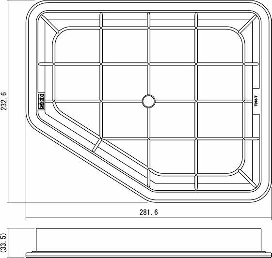 HKS SUPER AIR FILTER  For TOYOTA CROWN GRS180 GRS181 GRS182 GRS183 3GR-FSE 4GR-FSE 70017-AT115