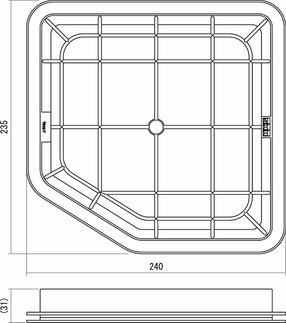 HKS SUPER AIR FILTER  For LEXUS IS350 GSE21 2GR-FSE 70017-AT116