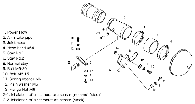 HKS Super Power Flow  For TOYOTA SUPRA JZA80 2JZ-GE 70019-AT103