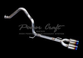 POWER CRAFT EXHAUST MUFFLER SYSTEM EXHAUST FOR LEXUS LX570 MODELLISTA AERO P-TO210103