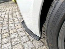 LEMS DRY CARBON REAR UNDER SPLITTER VER1 LEFT AND RIGHT SET CLEAR COAT FOR TOYOTA GR86 ZN8 SUBARU BRZ ZD8 L763-2