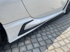 LEMS DRY CARBON SIDE SPLITTER VERGR LEFT AND RIGHT SET CLEAR COAT FOR TOYOTA GR86 ZN8 L767-2