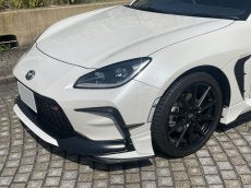 LEMS DRY CARBON FRONT SPLITTER VERGR LEFT AND RIGHT SET CLEAR COAT FOR TOYOTA GR86 ZN8 L766-2