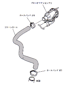 HKS RETURN SUCTION KIT  For SUBARU LEGACY B4 BM9 EJ255 71002-AF003