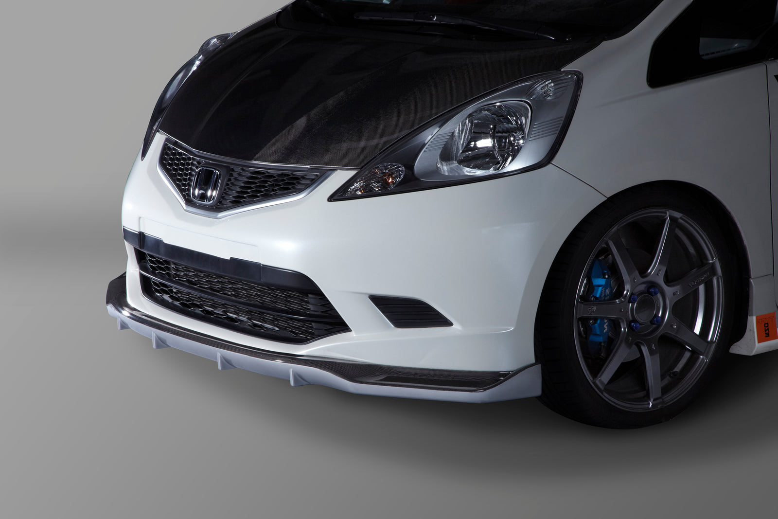 SPOON CARBON LIP SPOILER   For HONDA FIT GE8 71110-GE8-000