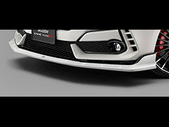 MUGEN Front Under Spoiler Champion White  For HONDA CIVIC TYPE R FK8 71110-XNCF-K0S0-CW