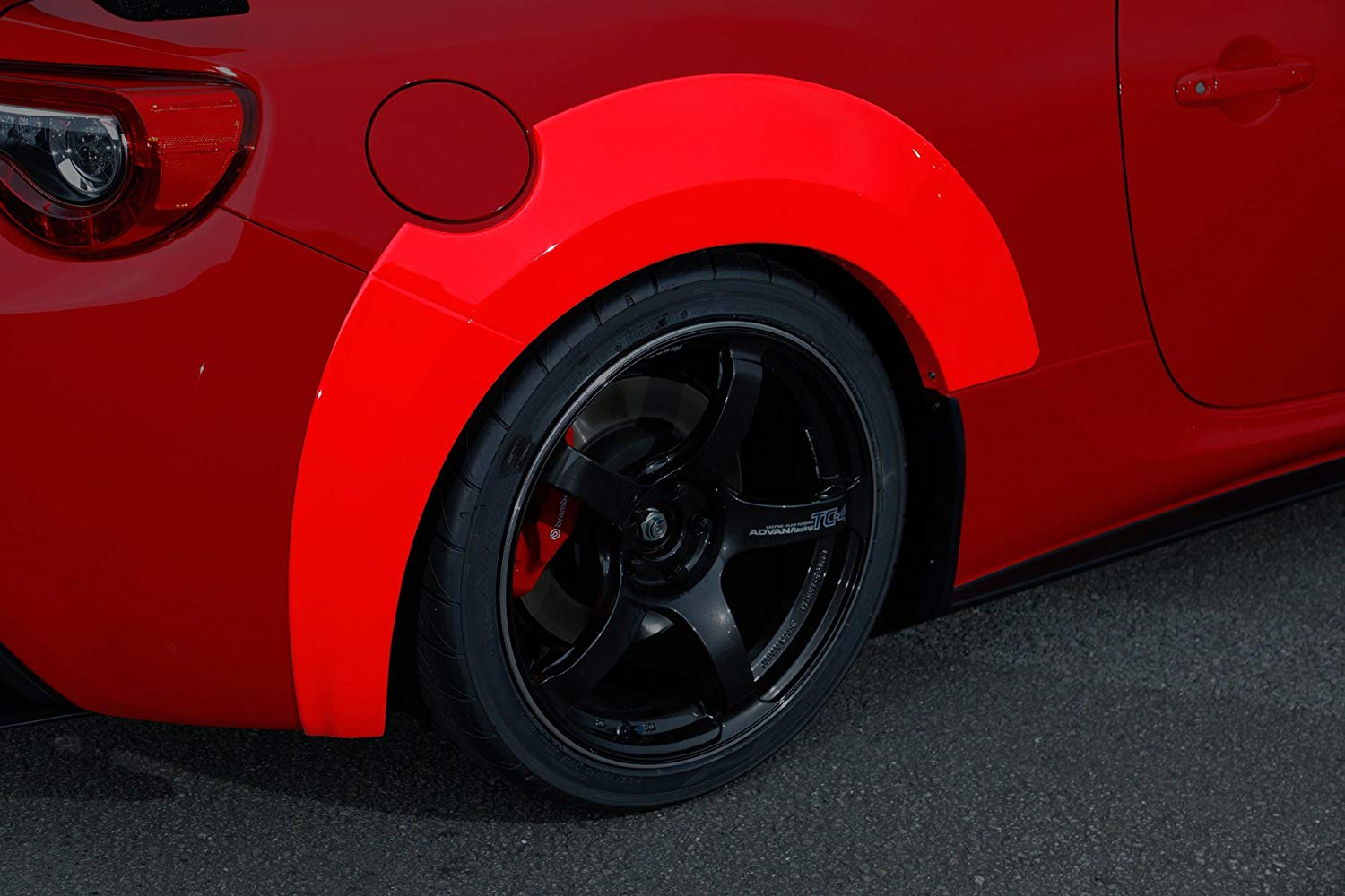 MAX ORIDO REAR OVER FENDER WHITE  For TOYOTA FT86 ZN6 FA20 AKE-022-37J