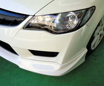 SEEKER FRP FRONT HALF SPOILER DEEP VIOLET PEARL FOR HONDA CIVIC FD2  16000-FD2-F02