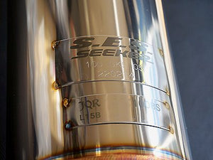 SEEKER SES STAINLESS MUFFLER KIT FOR HONDA FIT GK5 6MT AT  11600-GK5-000