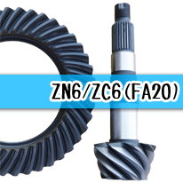 TOP FUEL FINAL GEAR KIT 4.444 FOR TOYOTA 86 ZN6 SUBARU BRZ ZC6