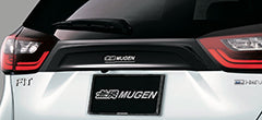 MUGEN FIT TAIL GATE GARNISH (CARBON) For HONDA FIT GR1 2-8 74850-XNN-K1S0