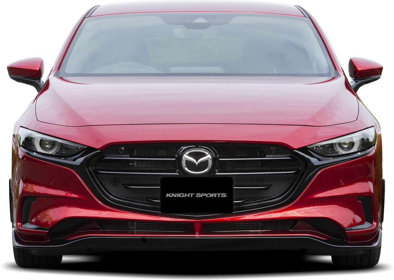KNIGHT SPORT FRONT BUMPER SPOILER For MAZDA 3 BP KZD-71307
