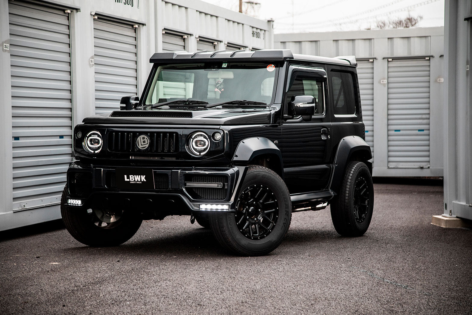 LIBERTY WALK LB★NATION G MINI WORKS TYPE 2 LIGHT COMPLETE BODY KIT FOR SUZUKI JIMNY