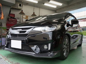 SEEKER FRONT HALF SPOILER FRP UNPAINTED FOR HONDA FIT GK  16000-GK5-F01