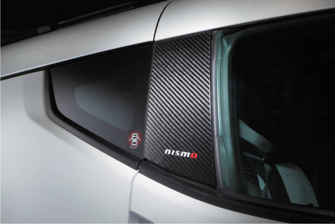 NISMO Carbon Pillar Garnish  For Fairlady Z Z34  7689S-RNZ41