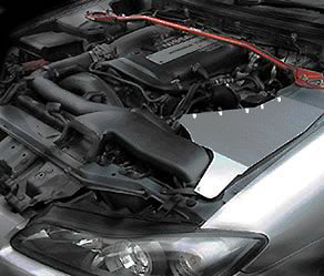APEXI ALUMINUM INDUCTION BOX  For Silvia S14 CS14 517-N001