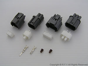 RACING FACTORY YAMAMOTO GENUINE COUPLER REPAIR KIT 2 POLES FEMALE FOR HONDA S2000 AP1 AP2 RACING-FACTORY-YAMAMOTO-00157