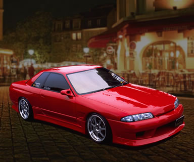 CAR MAKE T&E [VERTEX] R32 SKYLINE 2DOOR 3P FULL KIT FOR  CARMAKETE-02336