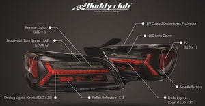 BUDDY CLUB LED TAIL LAMP KIT FOR HONDA S2000 AP2 BUDDYCLUB-00004