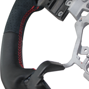 DAMD STEERING WHEEL For LEGACY OUTBACK (BS/BN) FORESTER (SJ) D〜 XV (GP) E〜 SS362-RX Nappa Leather × Ultra Suede